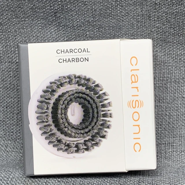 Clarisonic Charcoal Facial Brush Head Replacement Refill Facial Cleansing New