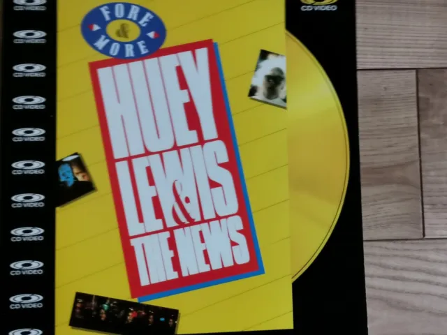 Huey Lewis & The News CD-Video LD - Laserdisc - 9 Clips - Sammler / Deko