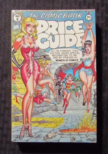 1978 Overstreet COMIC BOOK PRICE GUIDE #8 FVF 7.0 Bill Ward Torchy