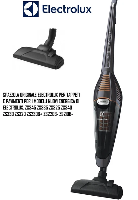 Manico Impugnatura Scopa Elettrica Electrolux Energica ZS220A ZS220B | Set Anteriore E Posteriore - Foto 3