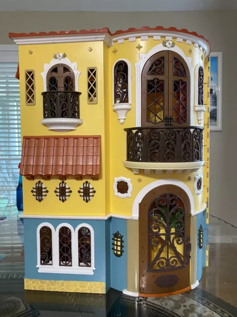 DIY Large Wooden Kids Doll House Barbie Kit Play Dollhouse Mansion  Furniture