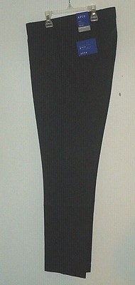 APT 9 Men's Extra Slim Fit Dress Pants Easy Care Dark Gray Size 32x30 NWT