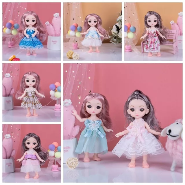 Korean Makeup Look Big Eyes Princess BJD Doll  Play House