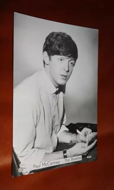PAUL McCARTNEY. circa 1964 "STAR PICS" ORIGINAL PHOTO CARD no SP171. 5.5" x 3.5"