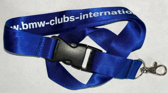 BMW Clubs International Council Schlüsselband Lanyard NEU (E11)