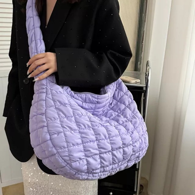 Quilted Cloud Bags Large Capacity Puffer Tote Bag New Shoulder Bag  Women Girls