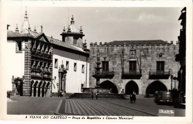 CPA AK Viana Do Castelo-Praca da Republica PORTUGAL (1261330)