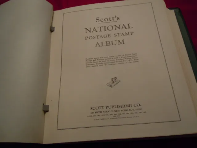 Scott National Postage Stamp Album