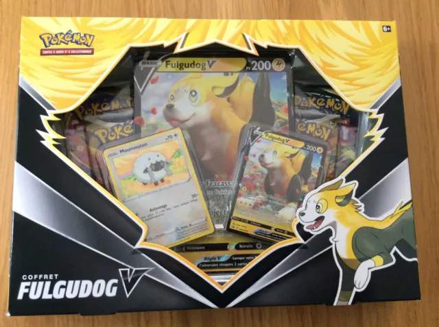 Carte Pokémon - Coffret Fulgudog-v à Prix Carrefour