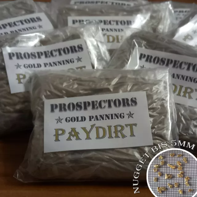 Prospectors Gold Panning PAYDIRT das echte Abenteuer des Goldrausches!