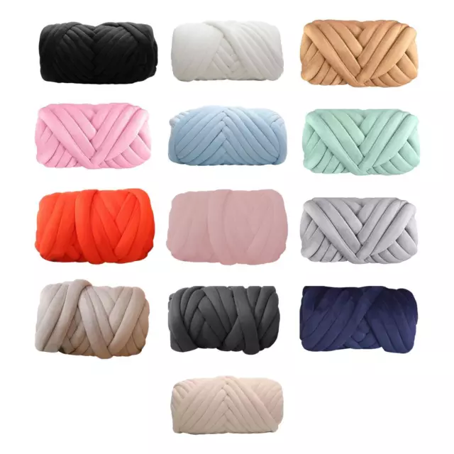 JUMBO TUBULAR YARN DIY Length 20M Arm Knit Yarn Crochet Bulky Yarn 250G  Chunky $21.27 - PicClick AU