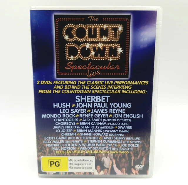 THE COUNTDOWN SPECTACULAR Live Molly Meldrum Sherbet Count Down