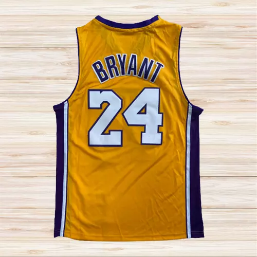 Kobe Bryant #24 Gold Los Angeles Lakers Swingman Jersey