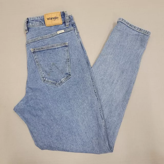 Wrangler Womens High Rise Tyler Jeans Size 9 Light Blue