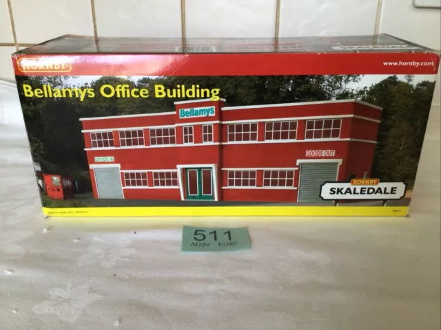 Hornby Skaledale 00 Gauge Resin Model Boxed R8771 Bellamys Office Building (511)