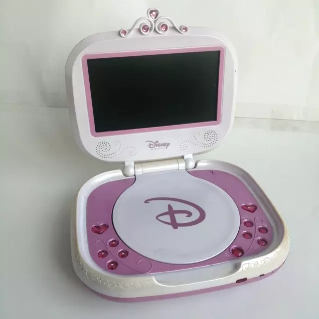 oog oor Republiek DISNEY PRINCESS P7100PD Portable DVD Player (7") For Parts Only $37.00 -  PicClick