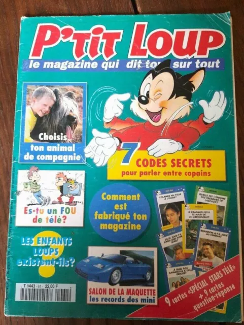 P'tit Loup : La Magazine qui dit tout sur tout - N° 61 / 1994