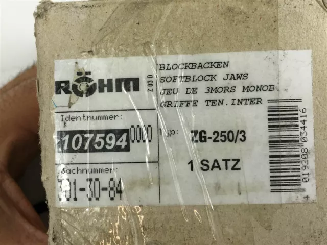 RÖHM Zg-250/3 Blockbacken 1075940000 3