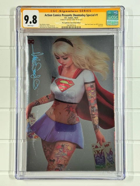 Action Comics Presents Doomsday #1 Signed Nathan Szerdy Foil Variant CGC 9.8