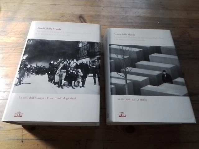 STORIA DELLA SHOAH - UTET - 2005/2006 - 2 volumi, RC 29s24