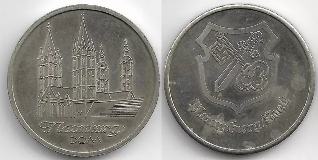 Hettstedt-Medaille Naumburg Dom, Stadtwappen, nicht magnetisch
