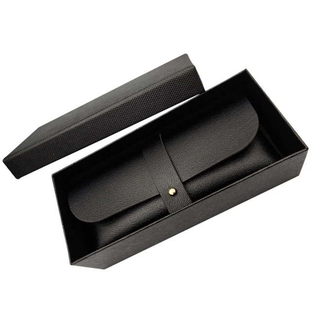 GUO-YING Brillenetui 3er Set - Hartschalen Case Mit Putztuch