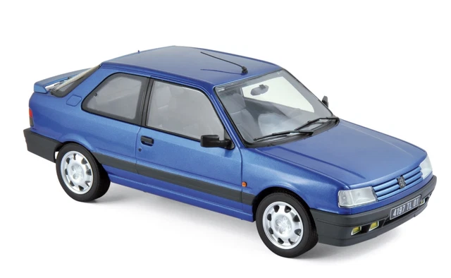 Véhicules routiers - Norev - PEUGEOT 205 GTI 1990 bleu Miami réf