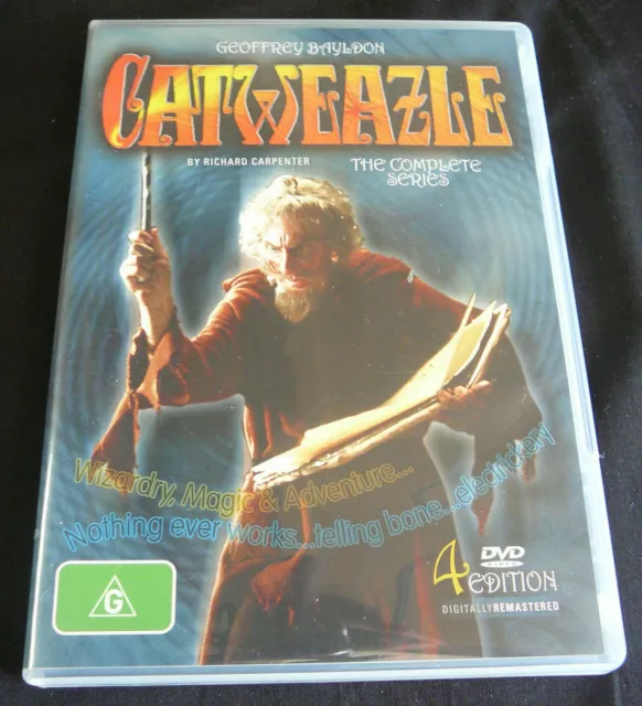 CATWEAZLE - The Complete Series (4 x disc / VGC / R4)