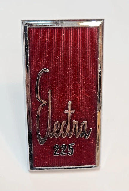 Vintage 1966 Buick Electra 225 Front Grille Emblem Badge