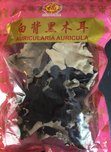 Black Fungus Wood Ear Mushrooms  Dried   Auricula US Seller! Free Shipping!