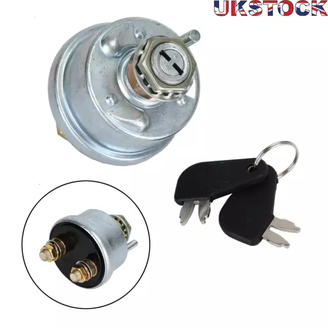 Master Disconnect 7N0718 7N-0718 Ignition Switch For Caterpillar Cat W/2 keys`