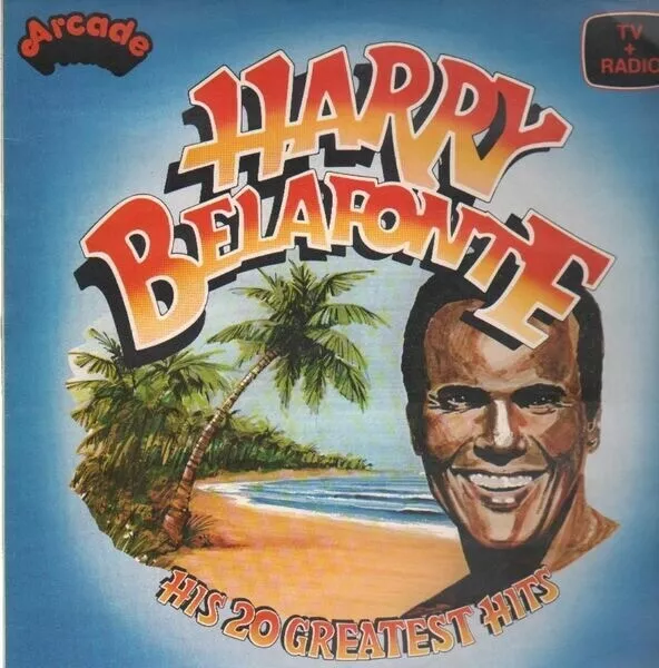 Harry Belafonte His 20 Greatest Hits NEAR MINT Arcade Records Vinyl LP