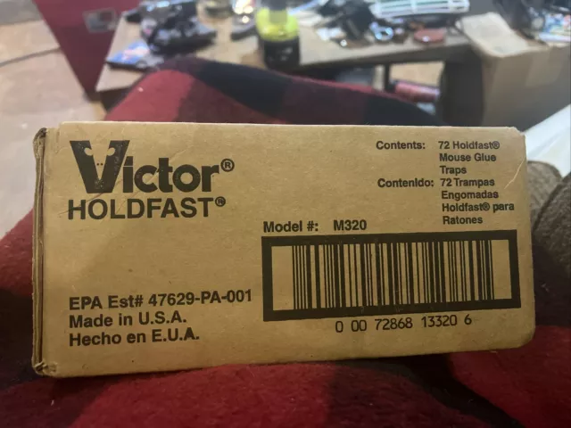 Victor M320 Mouse Glue Traps ( 72 Pack ) Victor Glue Boards Traps Mice & Insects