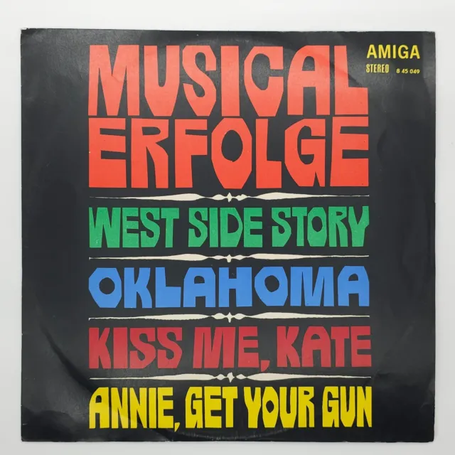 Musical Erfolge - West Side Story / Oklahoma - Amiga - Schallplatte LP Vinyl 12"