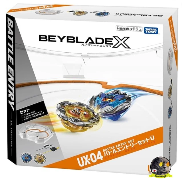 Beyblade X UX-04 Battle Entry Set U By Takara Tomy – Brand New