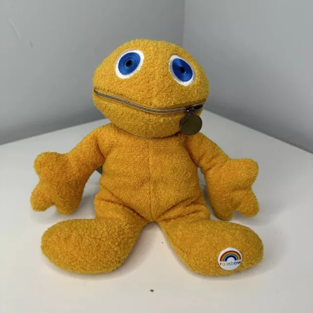 Vintage Rainbow Talking Zippy Soft Toy 1972  Pearson TV Golden Bear No Sound