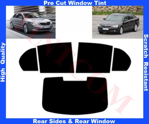 Film Solaire Teinté Prédécoupé Pour Mini Clubman 2008-2014 - Arrière & Lunette, 5% Noir Fumé