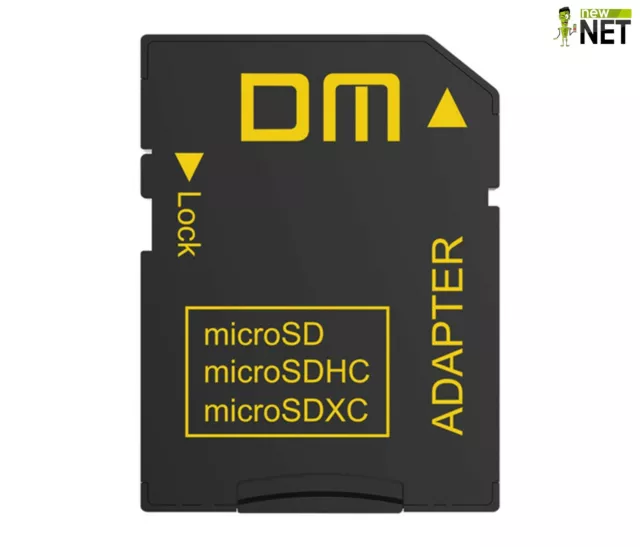 LETTORE per SCHEDA DI MEMORIA MICRO SD SDHC SDXC CONVERTITORE ADATTATORE