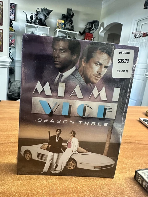 その他 Miami Vice: Season Three [DVD] MIAMI VICE COMPLETE SEASON THREE DVD 2007 FACTORY SEALED | eBay