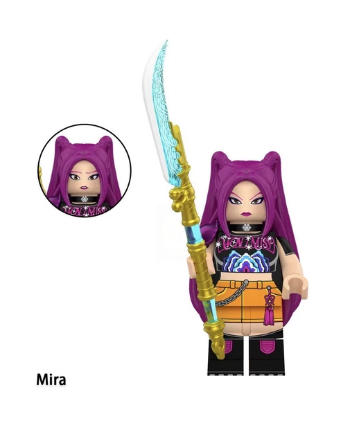 CUSTOM K-POP DEMON Hunters Huntrix Mira Brick Minifigure $34.08 ...