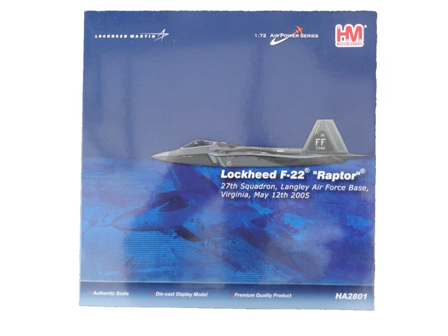 RAPTOR ふみ HA2822 F-22A HOBBYMASTER