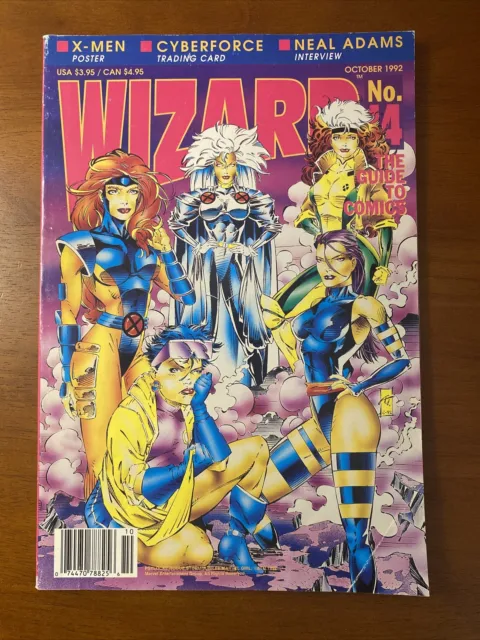 WIZARD GUIDE TO COMICS 14 MAGAZINE October 1992