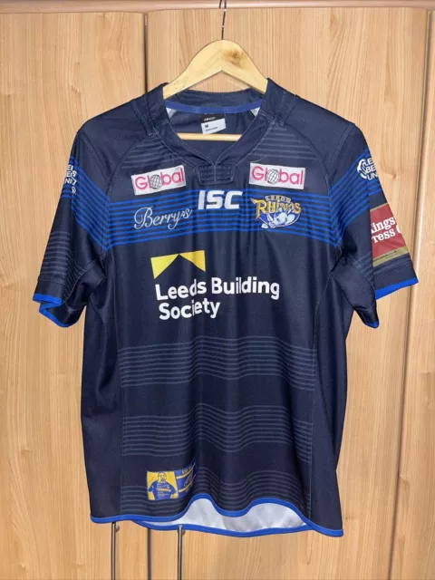 Leeds Rhinos RUGBY Ryan Hall special jersey shirt ISC 2017 Loiners adult SIZE M