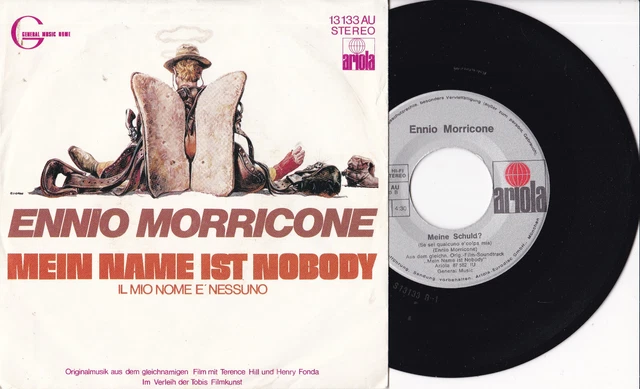 Terence Hill Maglietta - My Name ist Nobody (bianco) Renato Casaro