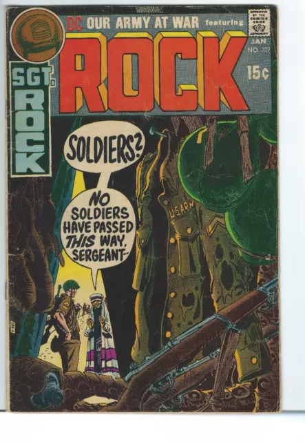 Our Army at War #227 1971 - Ungraded