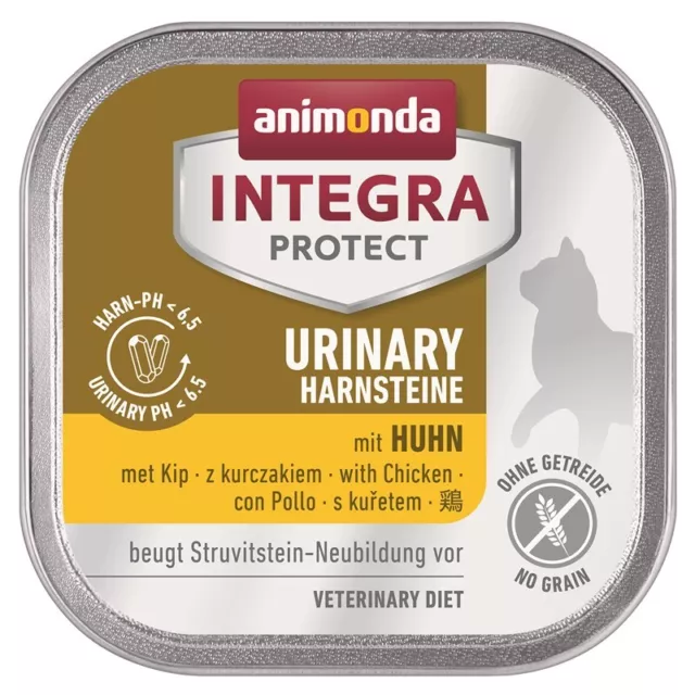 Animonda Integra Protect Adult Urinary Struvitstein Huhn 32 x 100g (17,47€/kg)