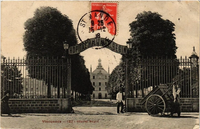 CPA AK VINCENNES Hopital Begin (672184)