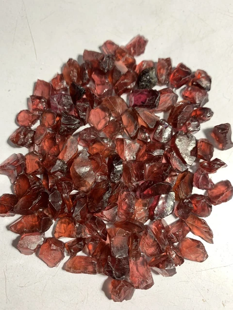 Red Garnet  Facet Rough