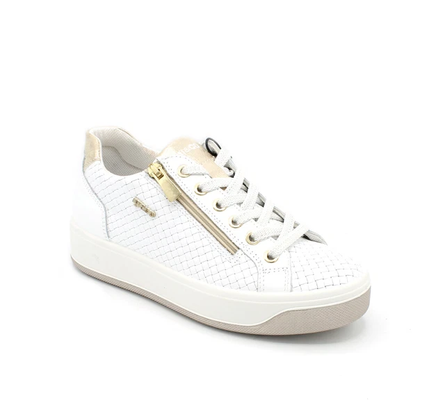 Igi & Co Chaussures pour Femmes Et en Cuir Baskets Été Compensées Interne 2