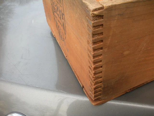 Vtg American Cyanamid Company Wood Explosives Shipping Crate 30 Rock Plaza NY 12